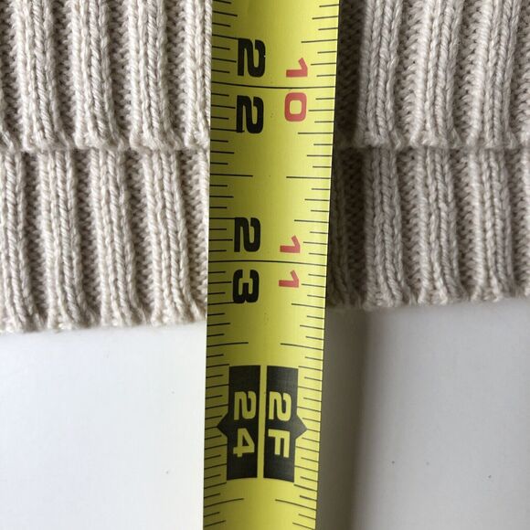 Lucky Brand Women’s Crochet Sweater Vest Beige / Ivory Small NWT - Picture 6 of 14